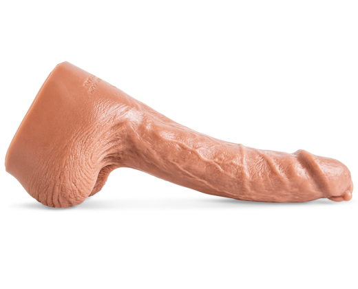 Realistic flesh-colored Drew Sebastians dildo