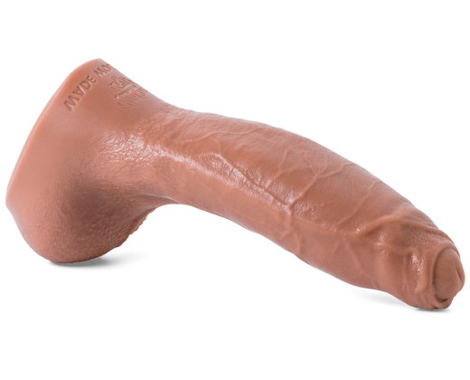 Wade Wolfgar realistic dildo, showcasing lifelike curves and ogre-inspired realism for fantasy toy collectors.